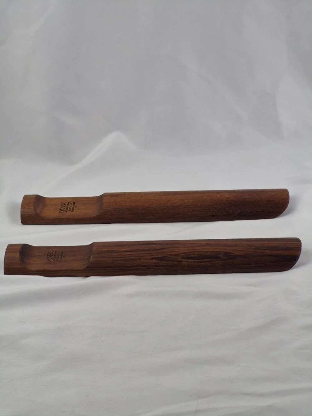 Mid-Century Modern Dansk Ellipse Teak Salad Servers by Jens Quistgaard